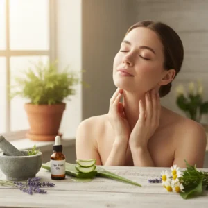 Boutons dans le cou : solutions naturelles et approche holistique Teska+