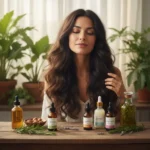 Huiles Naturelles Pousse Cheveux : Rituel Holistique Teska+