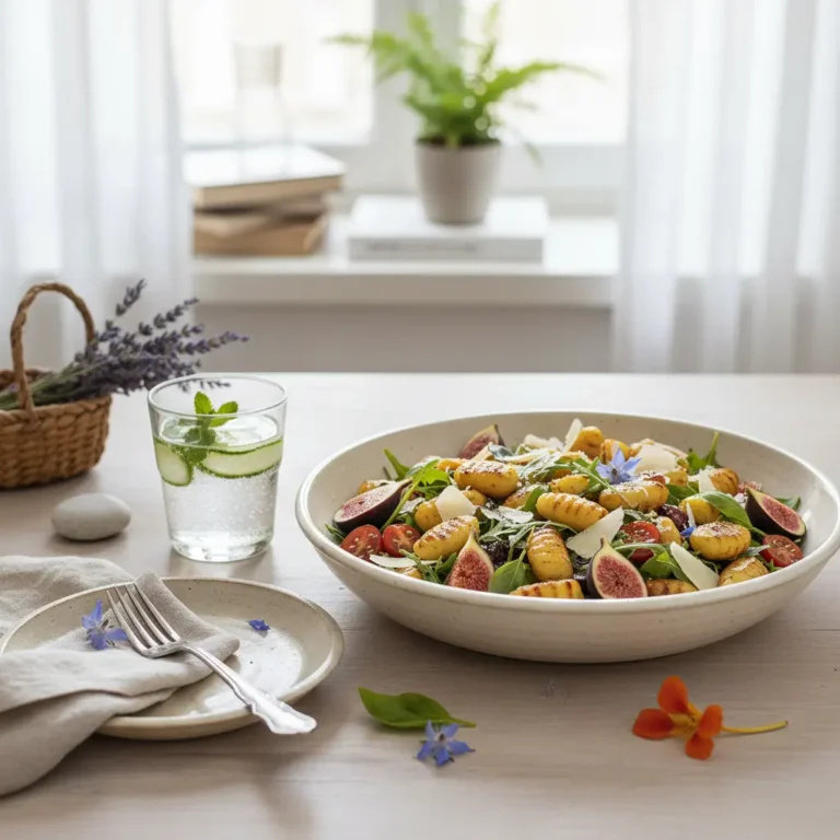 Recette Salade Gnocchis Femme Enceinte : Bien-Être & Gourmandise