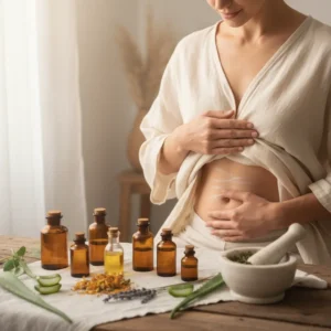 Atténuer Vergetures Ventre Naturellement : Guide Holistique Teska+