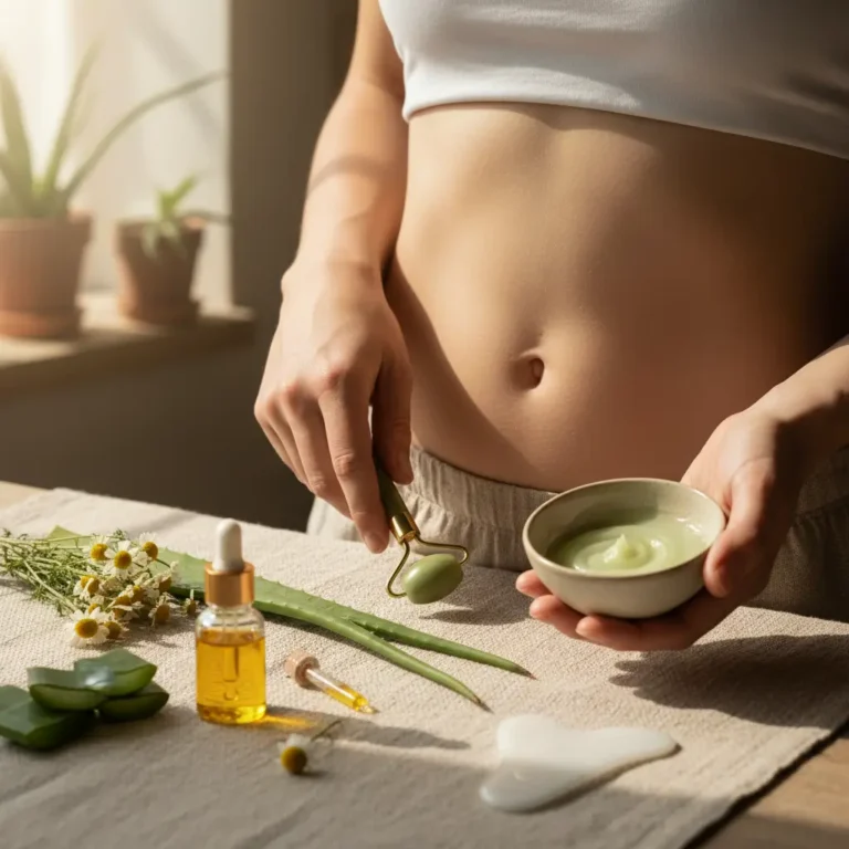 Petit bouton ventre qui ne gratte pas : causes et apaisement naturel