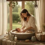 Bain bébé nouveau-né : un rituel de douceur et de connexion Teska+